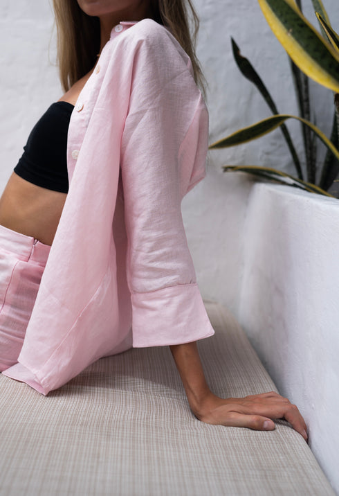 BASIC LINEN SHIRT